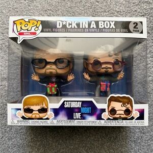 Funko Pop! SNL 2-Pack  D*CK IN A BOX
